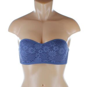 Wireless Padded Strapless Lace Bra